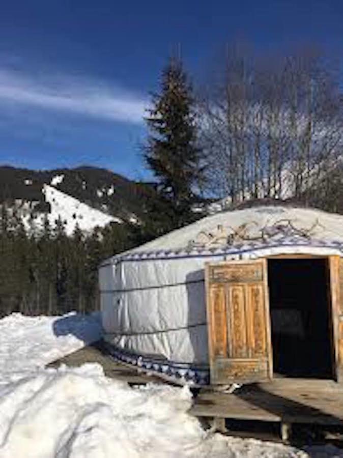 Chalet L'Attrape Coeur 메게브 외부 사진
